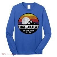 Haleakala National Park Retro Cool Gift Long Sleeve Shirt thumb 0