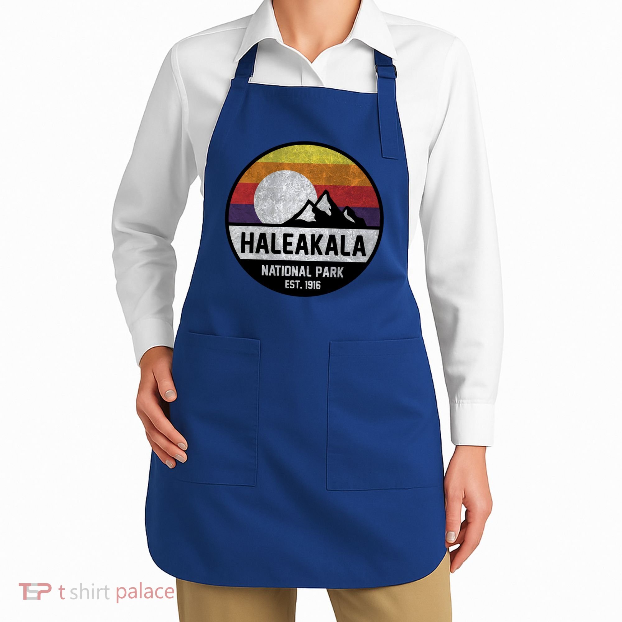 Haleakala National Park Retro Cool Gift Apron
