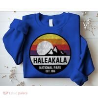 Haleakala National Park Retro Cool Gift Sweatshirt thumb 2