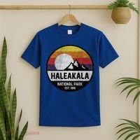 Haleakala National Park Retro Cool Gift T-Shirt thumb 2