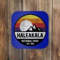 Haleakala National Park Retro Cool Gift Coaster thumb 0