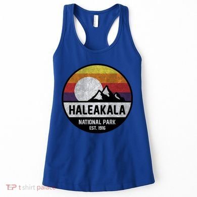 Haleakala National Park Retro Cool Gift Women's Tank Top