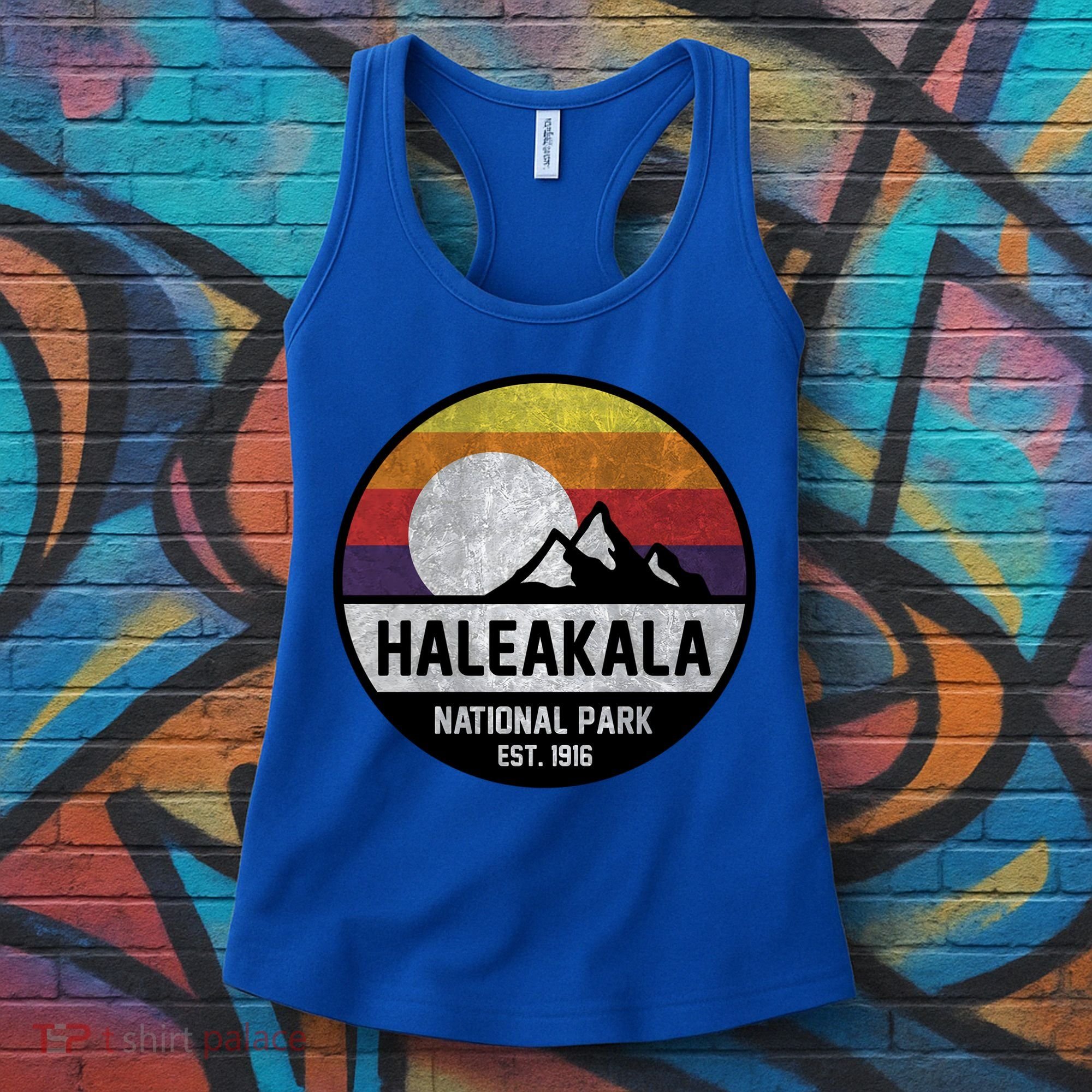 Haleakala National Park Retro Cool Gift Women's Tank Top