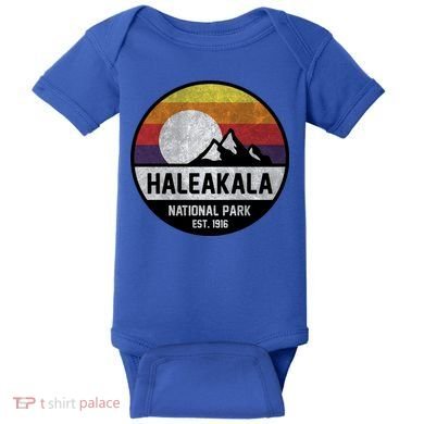 Haleakala National Park Retro Cool Gift Baby Bodysuit