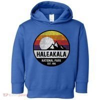 Haleakala National Park Retro Cool Gift Toddler Hoodie thumb 0