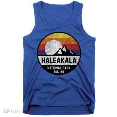 Haleakala National Park Retro Cool Gift Tank Top