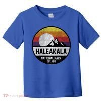 Haleakala National Park Retro Cool Gift Toddler T-Shirt thumb 0