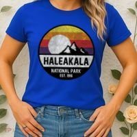 Haleakala National Park Retro Cool Gift Women's T-Shirt thumb 2