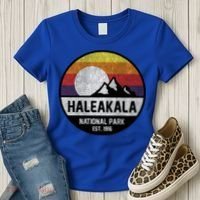 Haleakala National Park Retro Cool Gift Women's T-Shirt thumb 3