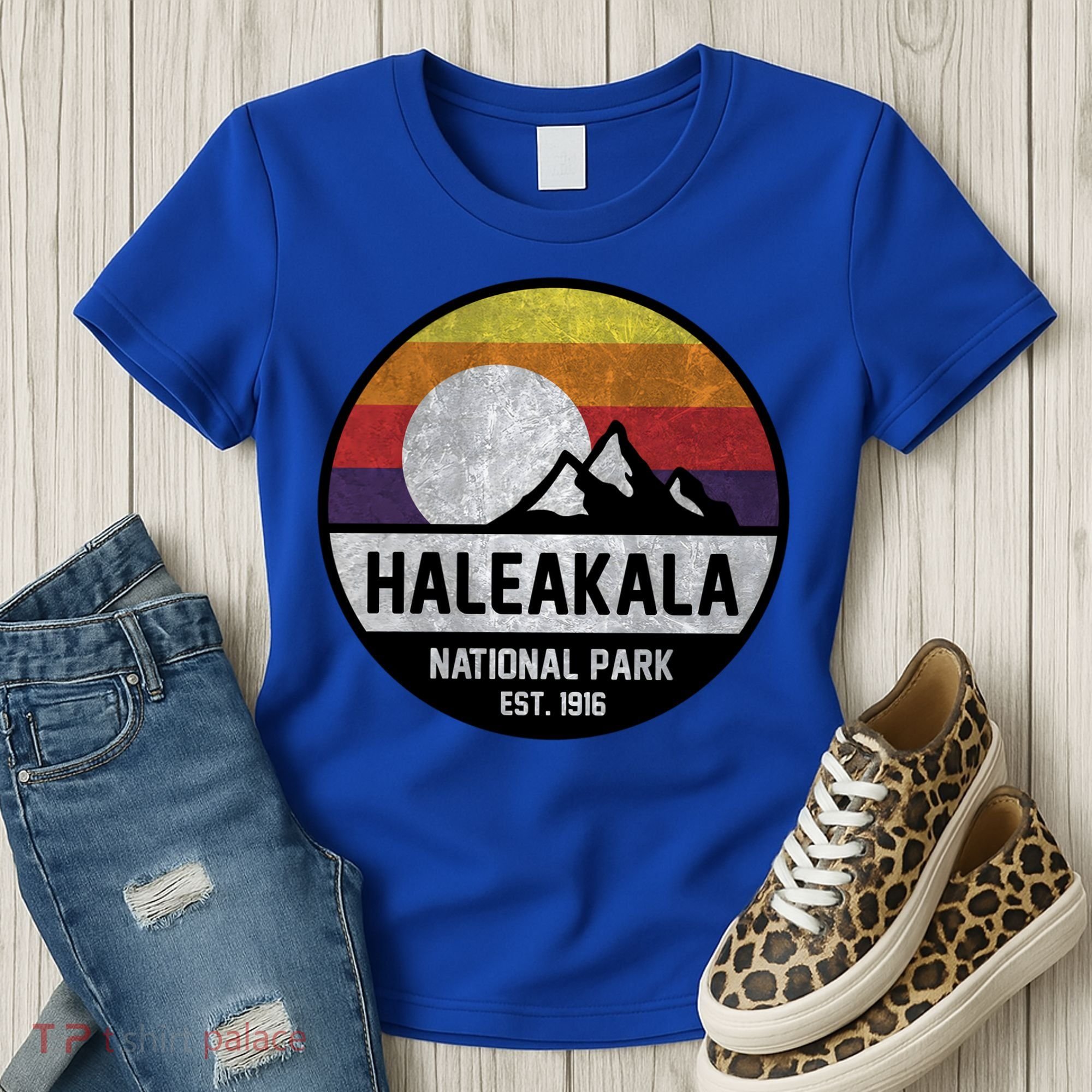 Haleakala National Park Retro Cool Gift Women's T-Shirt