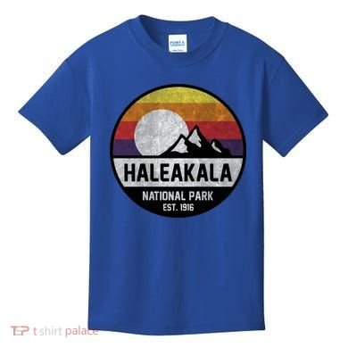 Haleakala National Park Retro Cool Gift Kids T-Shirt