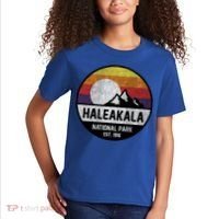 Haleakala National Park Retro Cool Gift Kids T-Shirt thumb 2