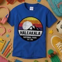 Haleakala National Park Retro Cool Gift Kids T-Shirt thumb 3