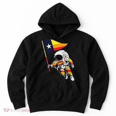 Houston Name Proud Classic Art Astronaut Hoodie