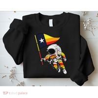 Houston Name Proud Classic Art Astronaut Sweatshirt thumb 2