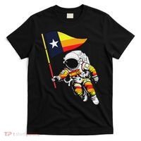 Houston Name Proud Classic Art Astronaut T-Shirt thumb 0