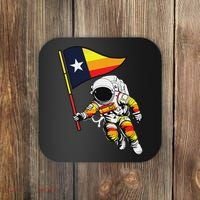 Houston Name Proud Classic Art Astronaut Coaster thumb 0