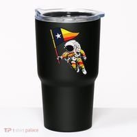 Houston Name Proud Classic Art Astronaut Tumbler thumb 0