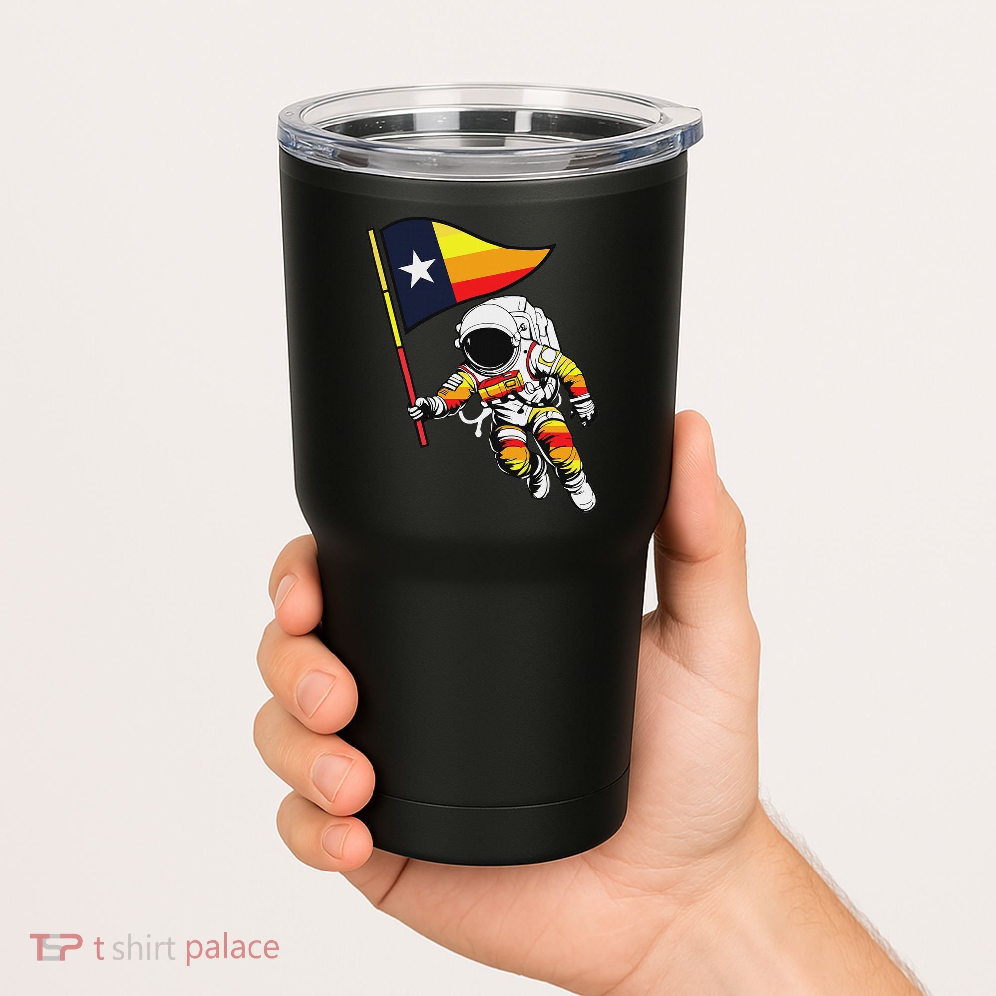 Houston Name Proud Classic Art Astronaut Tumbler