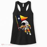Houston Name Proud Classic Art Astronaut Women's Tank Top thumb 0