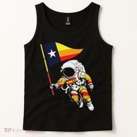 Houston Name Proud Classic Art Astronaut Tank Top thumb 2