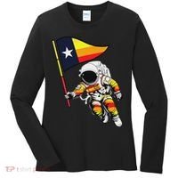 Houston Name Proud Classic Art Astronaut Women's Long Sleeve Shirt thumb 0