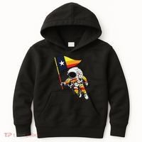 Houston Name Proud Classic Art Astronaut Kids Hoodie thumb 0