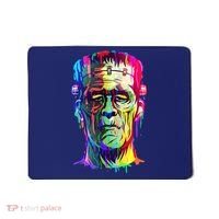 Halloween Neon Paint Drip Frankenstein Monster Mousepad thumb 0