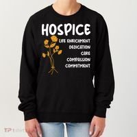 Hospice Nursing Patient Palliative Care Hospice Nurse Great Gift Women's Sweatshirt thumb 0