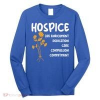 Hospice Nursing Patient Palliative Care Hospice Nurse Great Gift Long Sleeve Shirt thumb 0