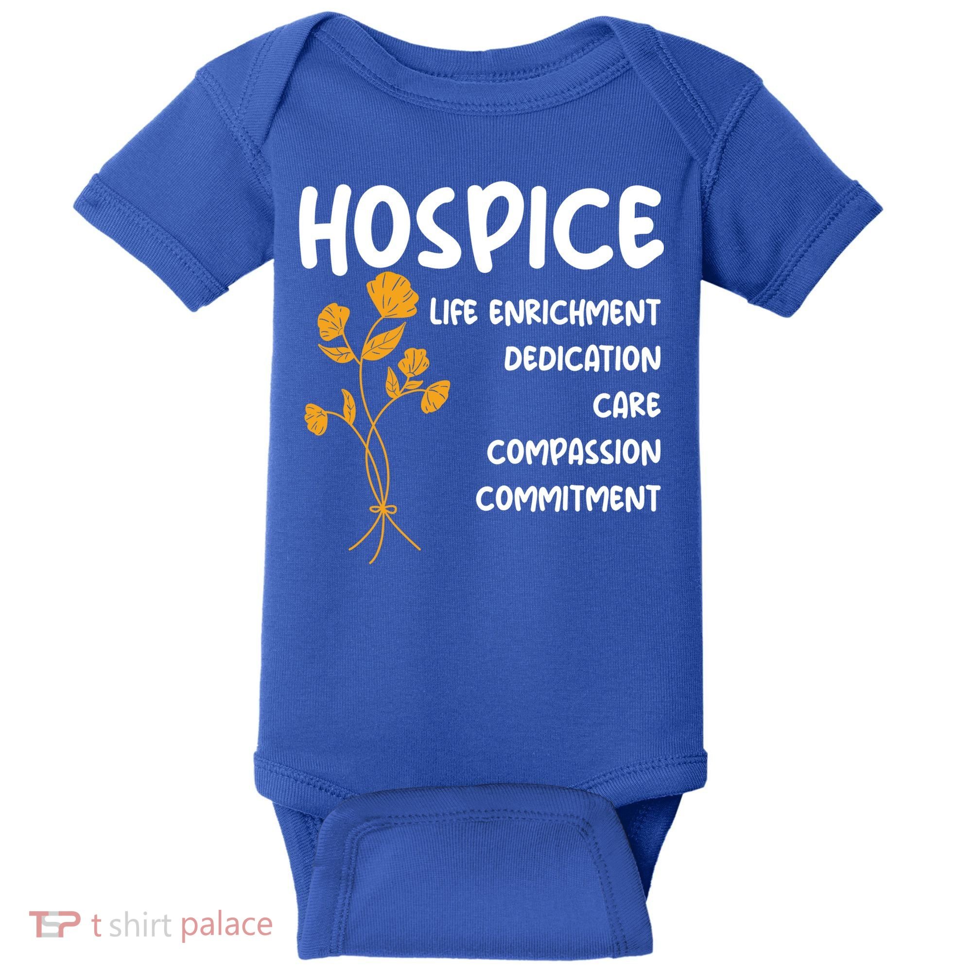Hospice Nursing Patient Palliative Care Hospice Nurse Great Gift Baby Bodysuit