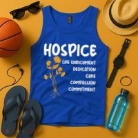 Hospice Nursing Patient Palliative Care Hospice Nurse Great Gift Tank Top thumb 4