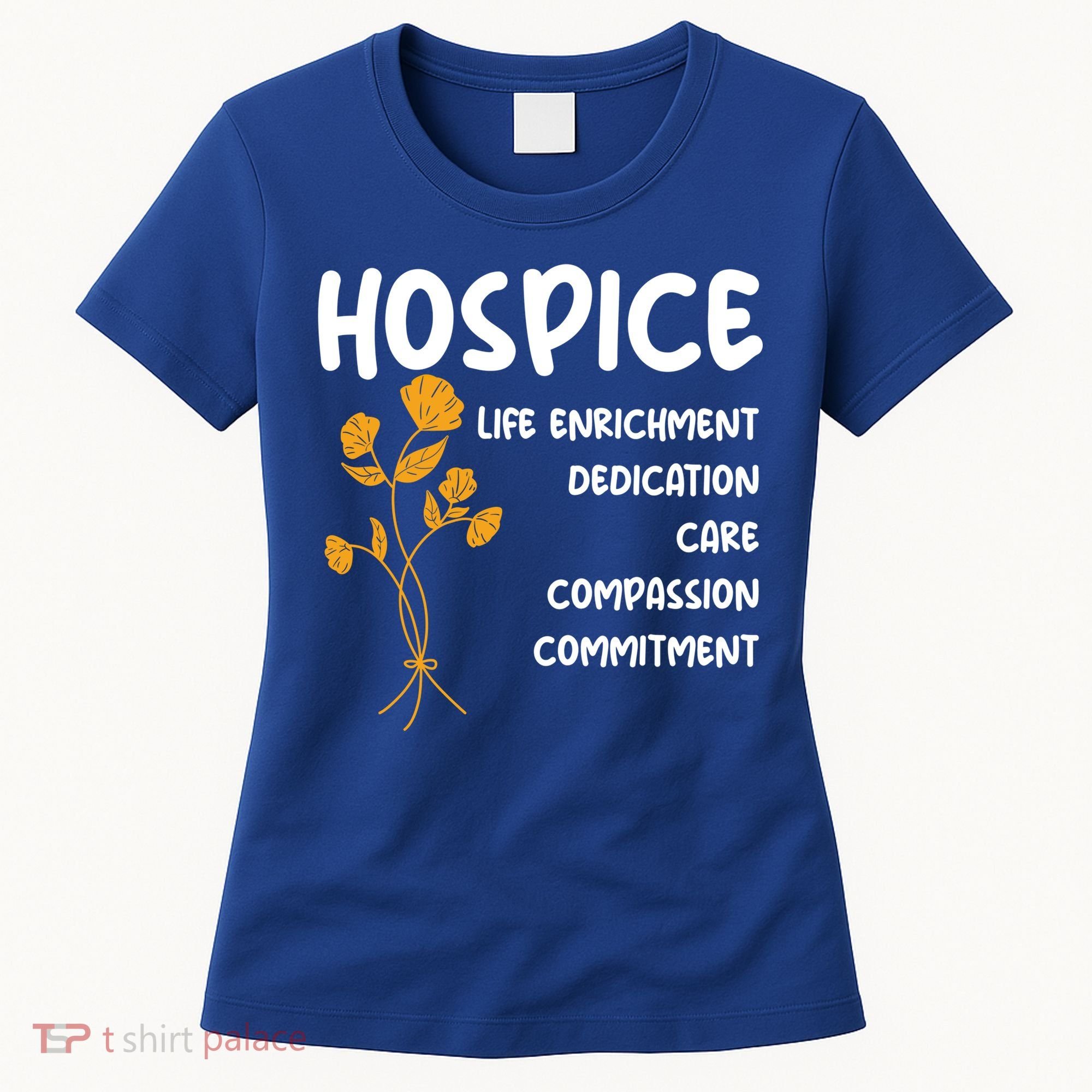 Hospice Nursing Patient Palliative Care Hospice Nurse Great Gift Women's T-Shirt