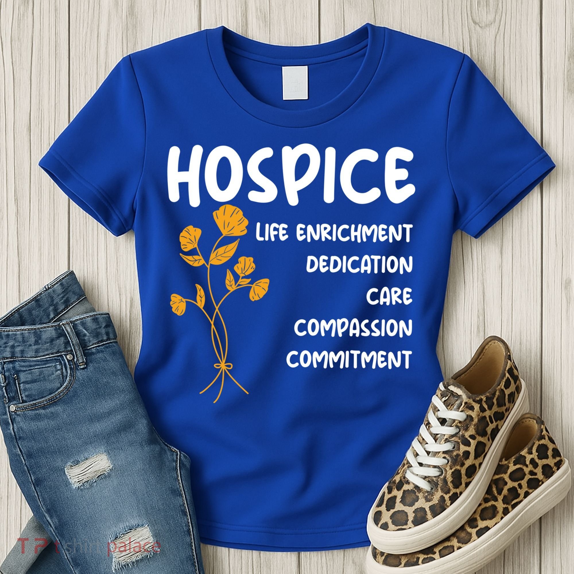 Hospice Nursing Patient Palliative Care Hospice Nurse Great Gift Women's T-Shirt