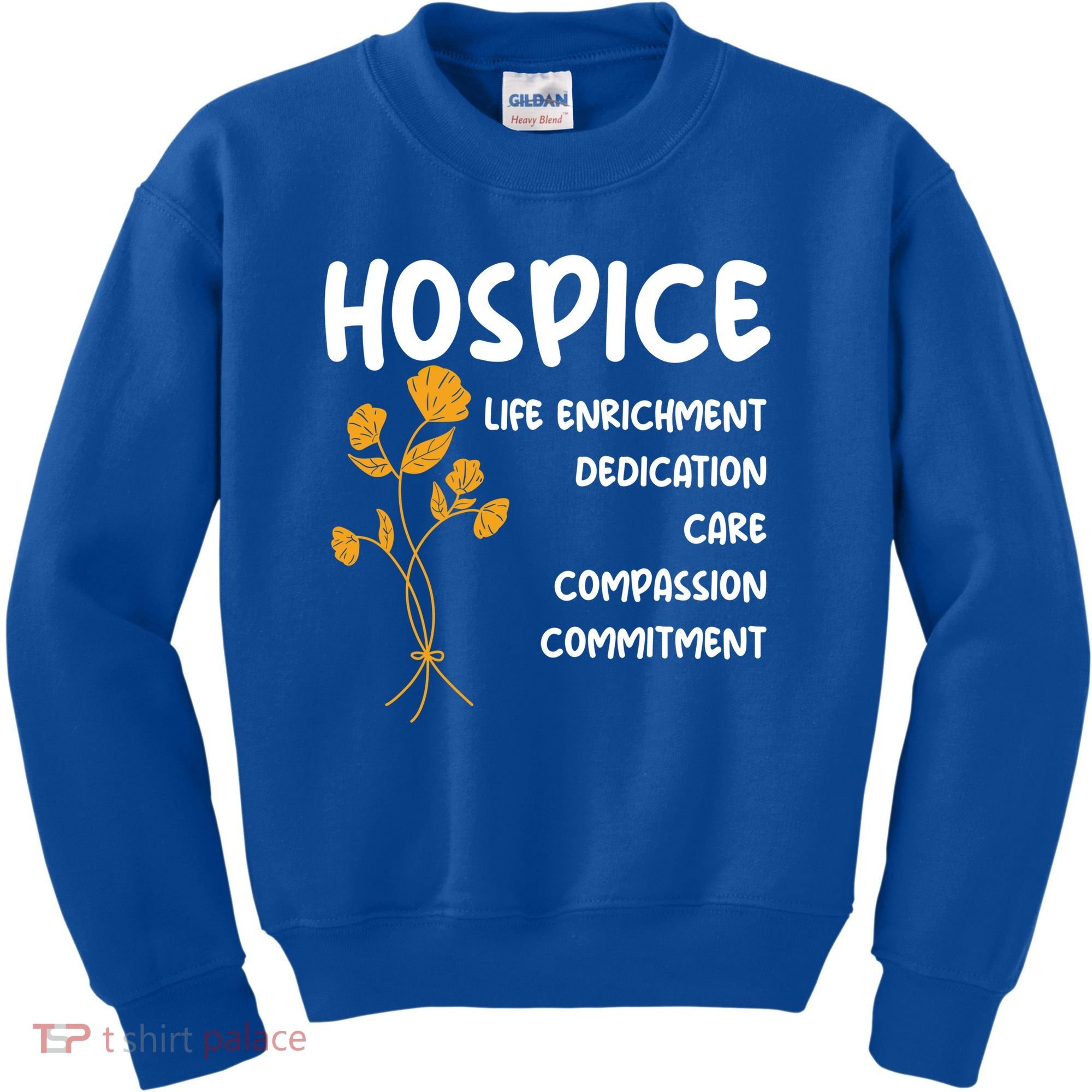 Hospice Nursing Patient Palliative Care Hospice Nurse Great Gift Kids Sweatshirt