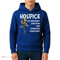 Hospice Nursing Patient Palliative Care Hospice Nurse Great Gift Kids Hoodie thumb 4