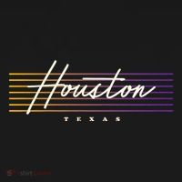 Houston Nostalgic Retro Style Texas Flexfit Unipanel Trucker Cap thumb 2