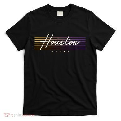 Houston Nostalgic Retro Style Texas T-Shirt