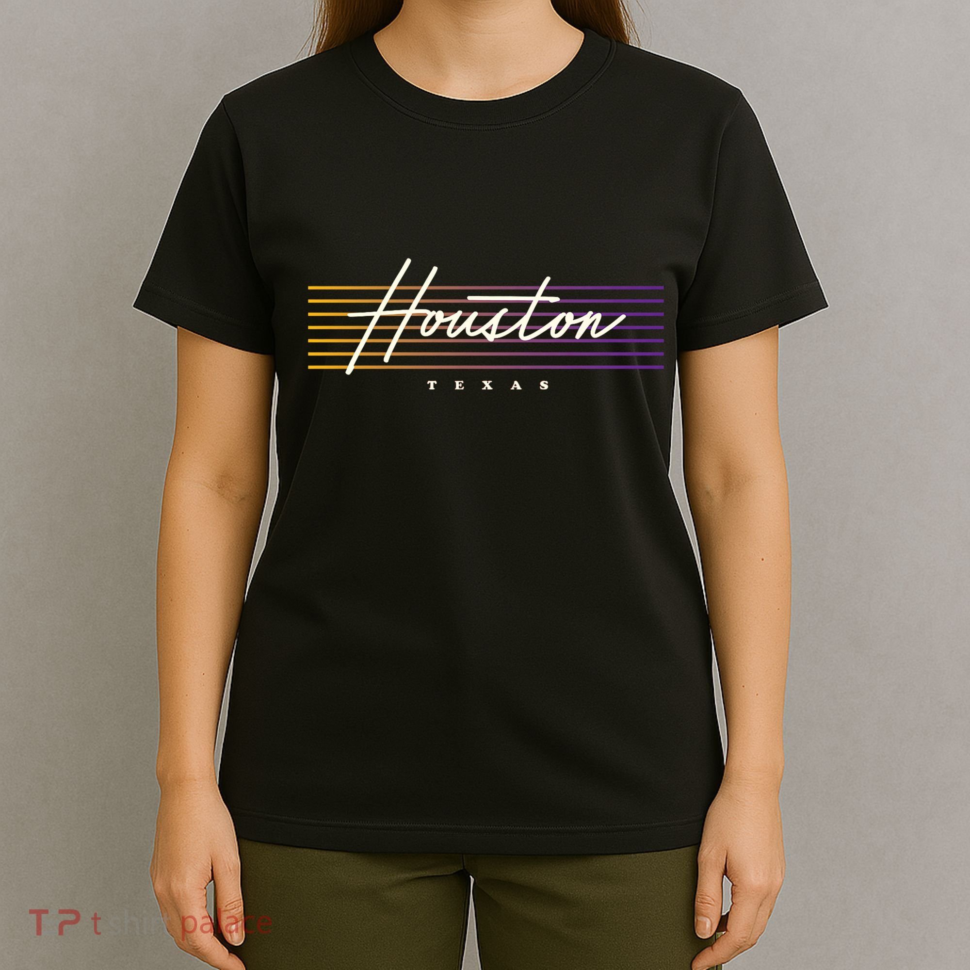 Houston Nostalgic Retro Style Texas T-Shirt