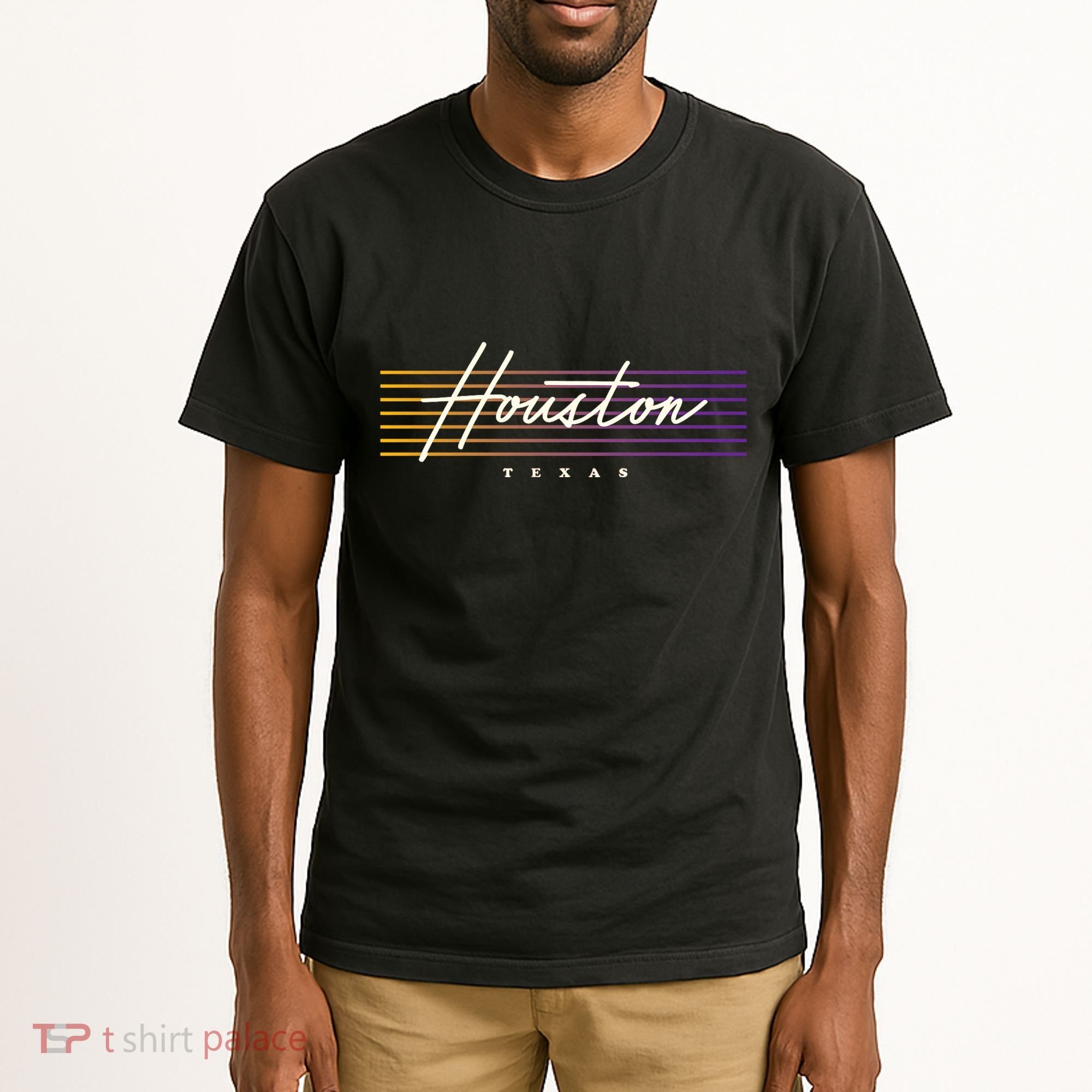 Houston Nostalgic Retro Style Texas Tall T-Shirt