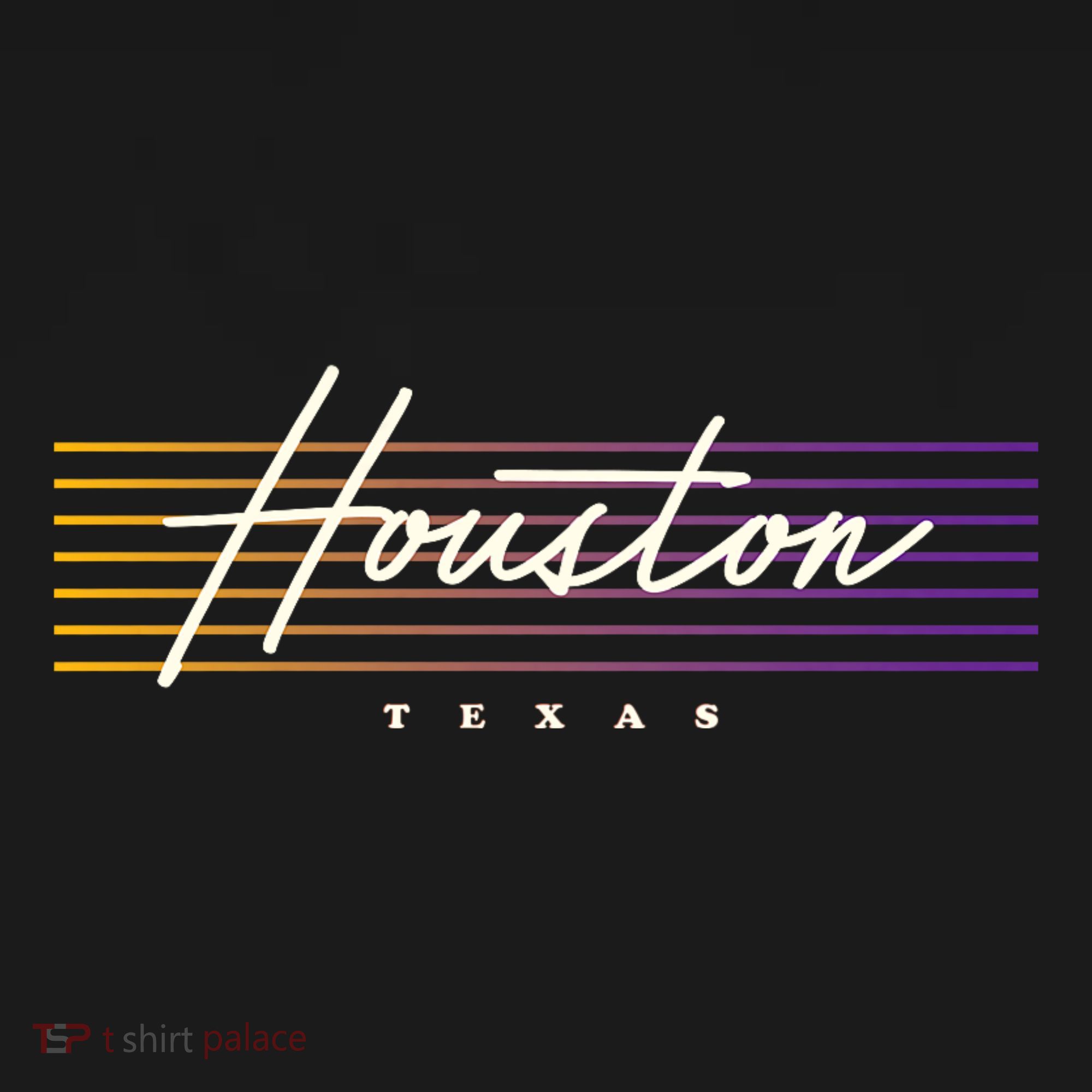 Houston Nostalgic Retro Style Texas Button