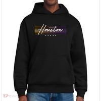 Houston Nostalgic Retro Style Texas District V.I.T. Heavyweight Hoodie thumb 0