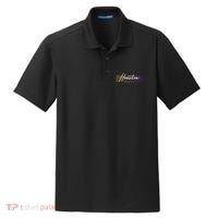 Houston Nostalgic Retro Style Texas Dry Zone Grid Polo thumb 0