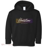 Houston Nostalgic Retro Style Texas Toddler Hoodie thumb 0