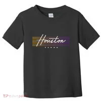 Houston Nostalgic Retro Style Texas Toddler T-Shirt thumb 0