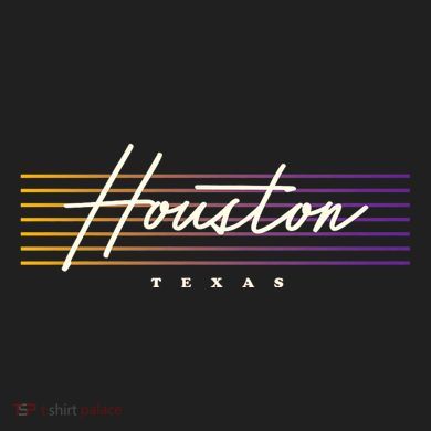 Houston Nostalgic Retro Style Texas Zone Performance Long-Sleeve T-Shirt