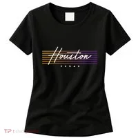 Houston Nostalgic Retro Style Texas Women's T-Shirt thumb 0