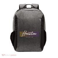 Houston Nostalgic Retro Style Texas Vector Backpack thumb 0