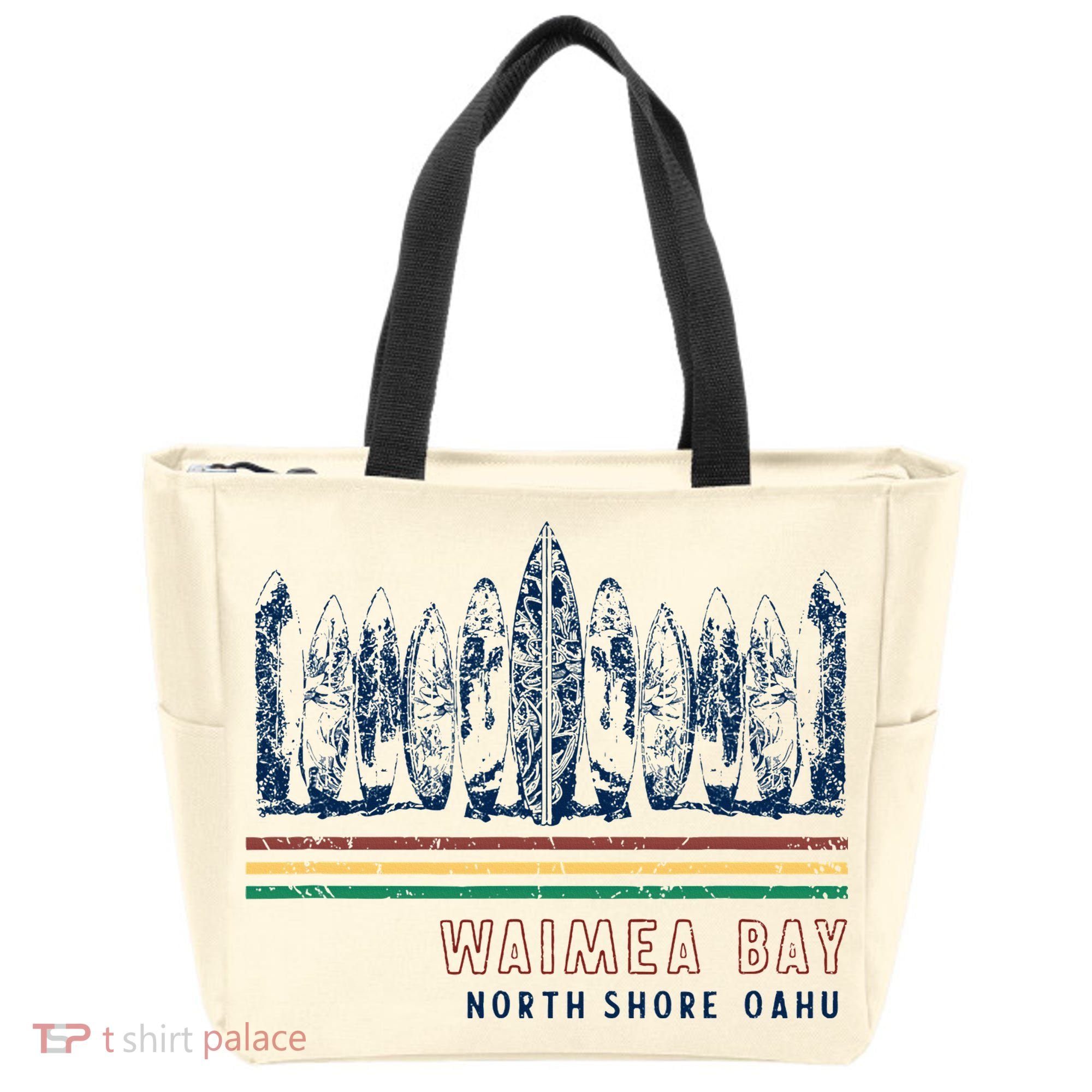 Hawaii North Shore Oahu Waimea Bay Tote Bag