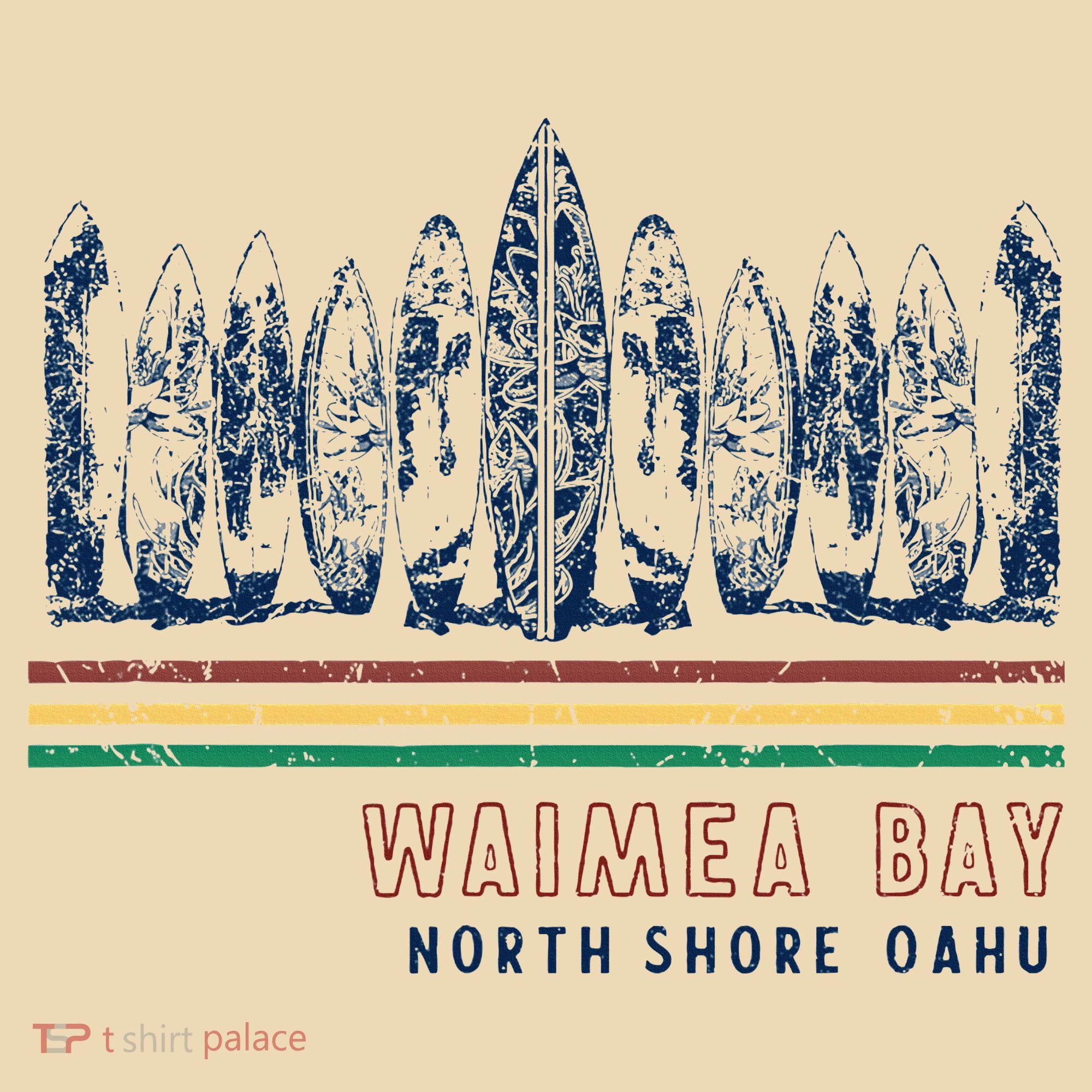 Hawaii North Shore Oahu Waimea Bay Tote Bag